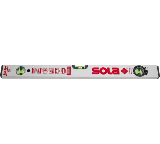 Изображение товара Уровень (L=60 см, 3 глазка) SOLA AVD 60 01120801