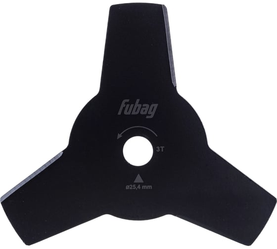Изображение товара Триммерный диск (255х25.4 мм; 3 лопасти) FUBAG 38739