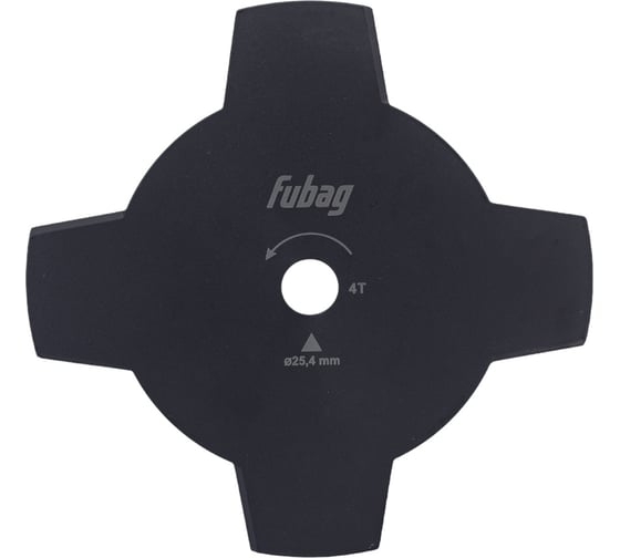 Изображение товара Триммерный диск (255х25.4 мм; 4 лопасти) FUBAG 38740