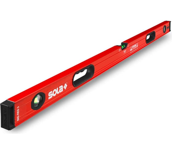 Изображение товара Уровень (L=80 см, 3 глазка) SOLA RED 3 80 01215101