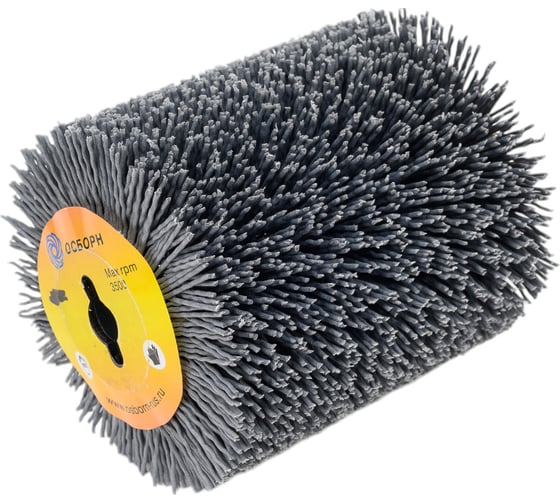 Изображение товара Щетка спиральная 100x120x13 мм, ворс полимер абразив P180 6-043 ОСБОРН PLM.SB10012013P80