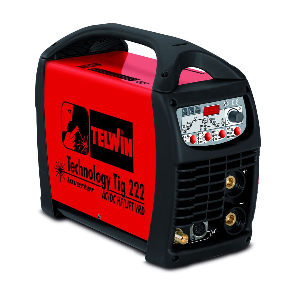 фото Сварочный аппарат telwin technology tig 222 ac/dc hf/lift vrd 816033