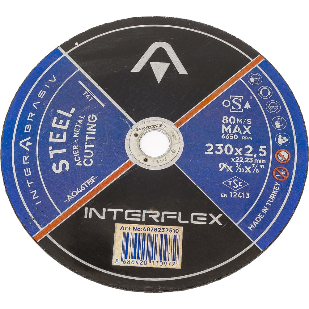 Отрезной круг Interflex Steel A046TBF 4078232510