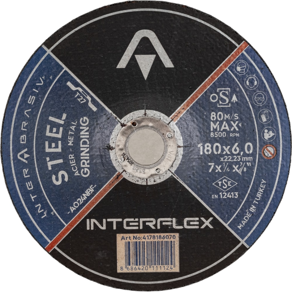 Обдирочный круг Interflex диск круг обдирочный metabo flexiamant s 230x3mm 616126000