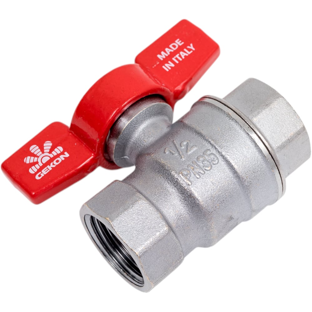 Изображение товара Шаровой кран GEKON с вн./вн. резьбой 1/2", ручка-бабочка GK 551 12