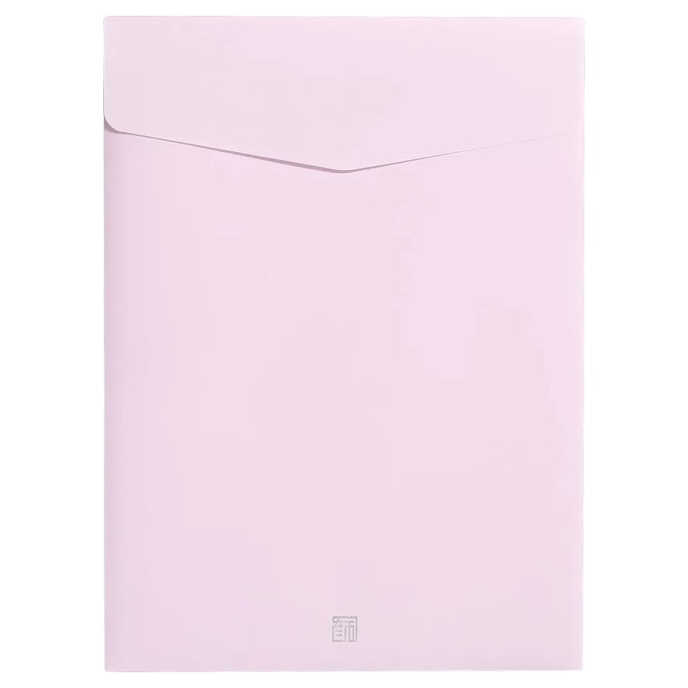 Вертикальная папка-конверт COMIX полочка липучка с двусторонними присосками утёнок розовый