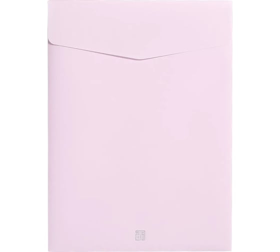 Изображение товара Папка-конверт COMIX на липучке вертикальная A4 Morandi розовый 10 шт в упаковке A1771 PU