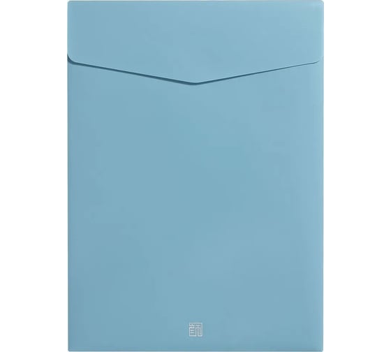 Изображение товара Папка-конверт COMIX на липучке вертикальная A4 Morandi голубой 10 шт в упаковке A1771 BU