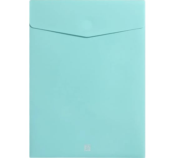 Изображение товара Папка-конверт COMIX на липучке вертикальная A4 Morandi мятный 10 шт в упаковке A1771 GN