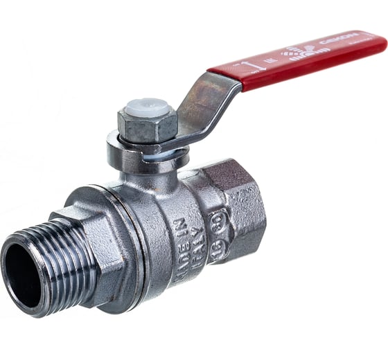 Изображение товара Шаровой кран GEKON с вн./нар. резьбой 1/2", ручка-рычаг GK 554L 12