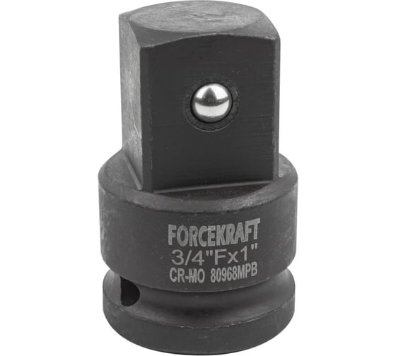 Изображение товара Адаптер-переходник ударный 3/4"F х1"M Forcekraft  FK-80968MPB(55021)