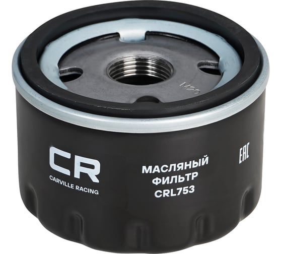 Изображение товара Фильтр масляный для автомобилей лада largus (12-)/ renault logan (04-)/ duster (10-) k4m,k7m CARVILLE RACING CRL753