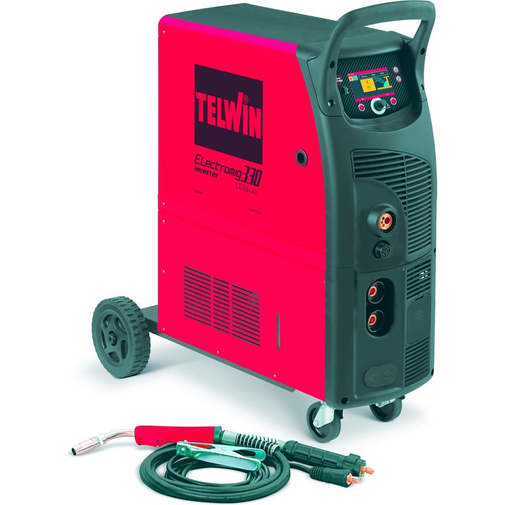 фото Сварочный полуавтомат telwin electromig 330 wave 400v + acc. 816061