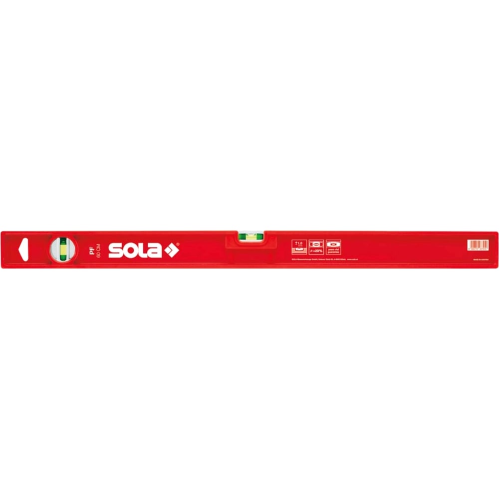 Изображение товара Профессиональный уровень SOLA PF 50 пластиковый 50 см