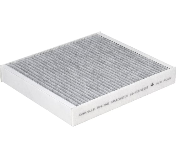 Изображение товара Фильтр салонный угольный для автомобилей vag polo sedan (10-)/ rapid (12-) уст. без рамки CARVILLE RACING CRVC26010