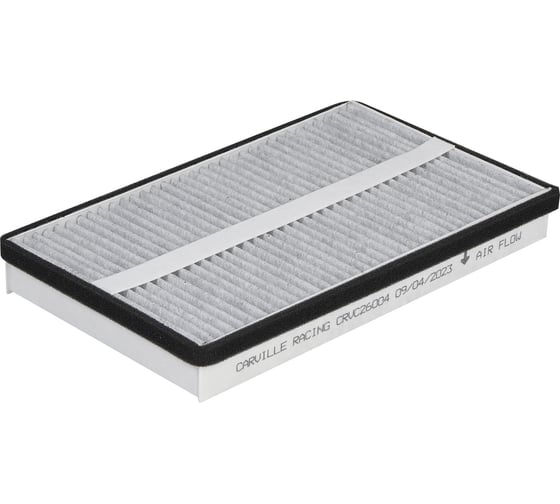 Изображение товара Фильтр салонный угольный для автомобилей лада kalina i,ii/granta/niva i,ii CARVILLE RACING CRVC26004