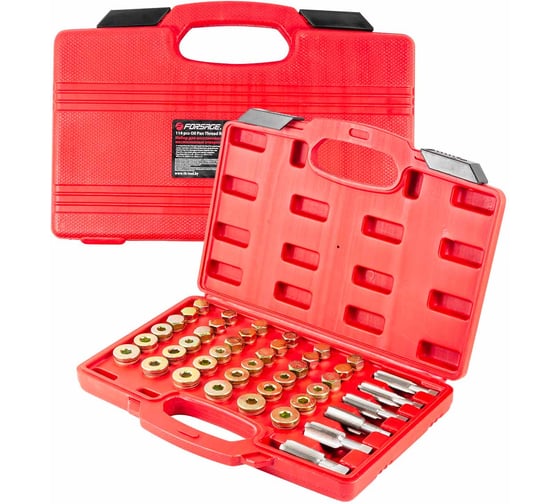Изображение товара Набор футорок для восстановления резьбы маслосливных отверстий Forsage F-964G2(51592)