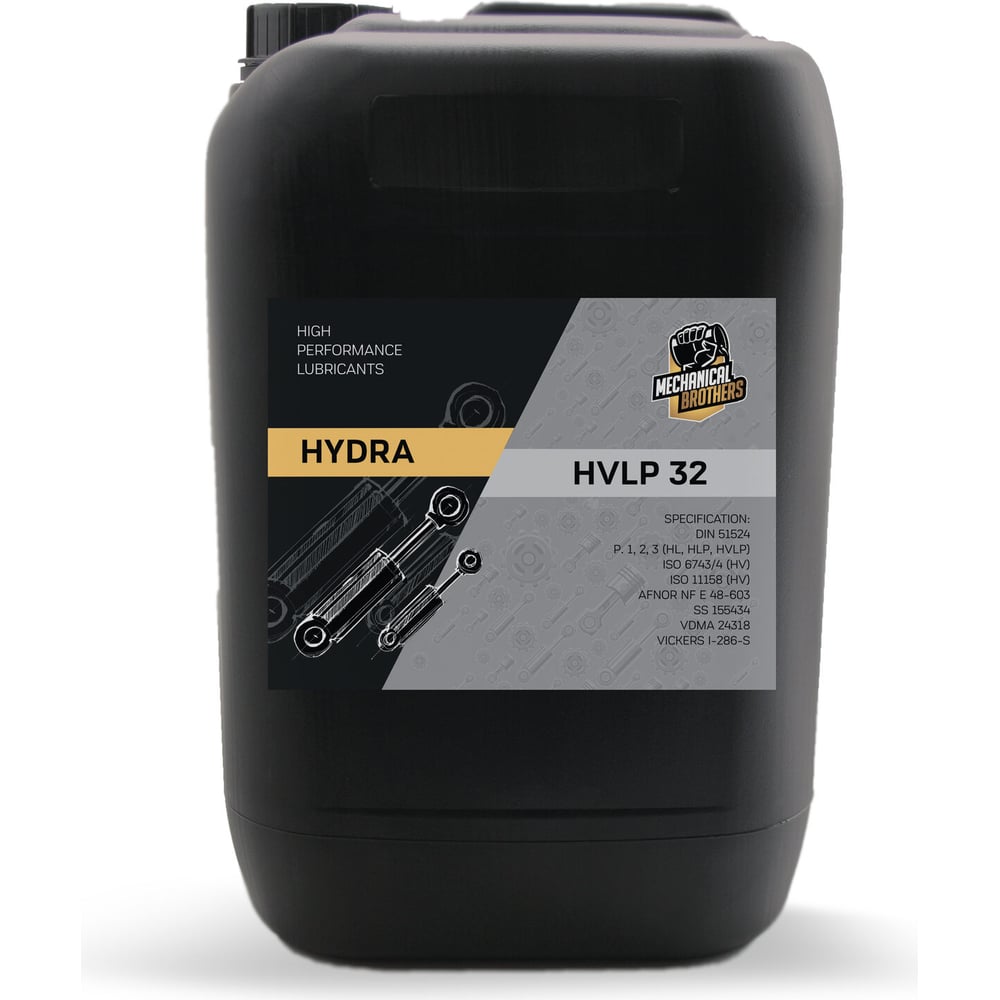 Изображение товара Масло гидравлическое Mb hydra hvlp 32 10 л MECHANICAL BROTHERS 4673725540449