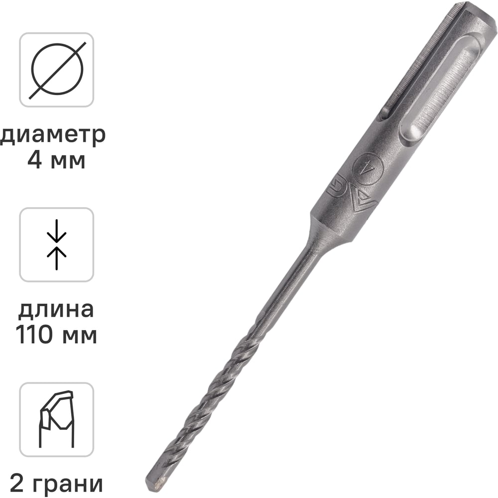 Изображение товара Бур (4х110 мм; SDS+) RAGE by VIRA 560411