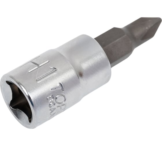 Изображение товара Головка торцевая со вставкой PH1, L=37 мм, 1/4"DR TOPTUL BCAA08P1