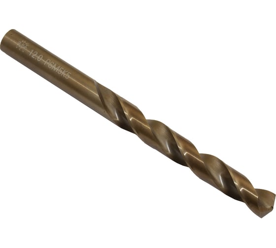 Изображение товара Сверло по металлу 12 мм, ц/х, Р6М5К5, с вышлифованным профилем TLX 73557