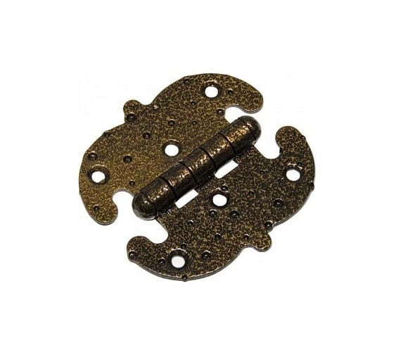 Изображение товара Универсальная накладная фигурная петля Tech-Krep FRS1-110 ст. бронза 1 шт. пакет 148232