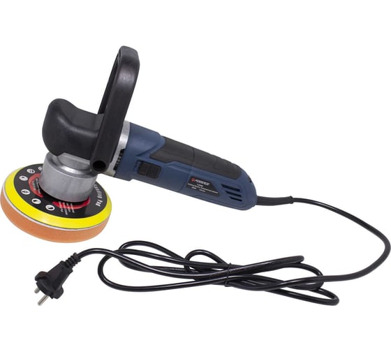 Изображение товара Полировальная машина Forsage электрическая, эксцентриковая, 220V, 800W, 2000-6400 об/мин, диаметр круга 150 мм F-03060/2000-6400об/(48690)