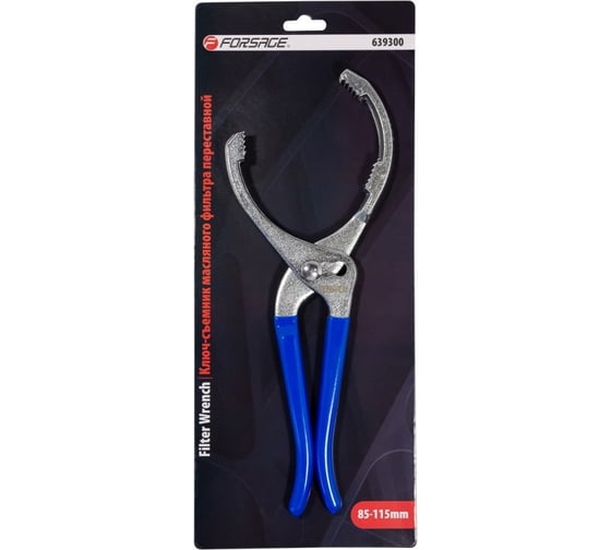 Изображение товара Съемник масляного фильтра Forsage переставной, для фильтров 85-115 мм F-639300 F-639300(6637)