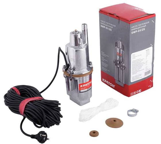 Изображение товара Погружной вибрационный насос Кратон SWP-01/25 5 04 04 021