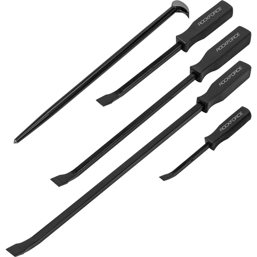 Изображение товара Набор монтировок Rockforce RF-904U5A профессиональный, 5 шт, прочная сталь Изображение товара Набор монтировок Rockforce RF-904U5A профессиональный, 5 шт, прочная сталь