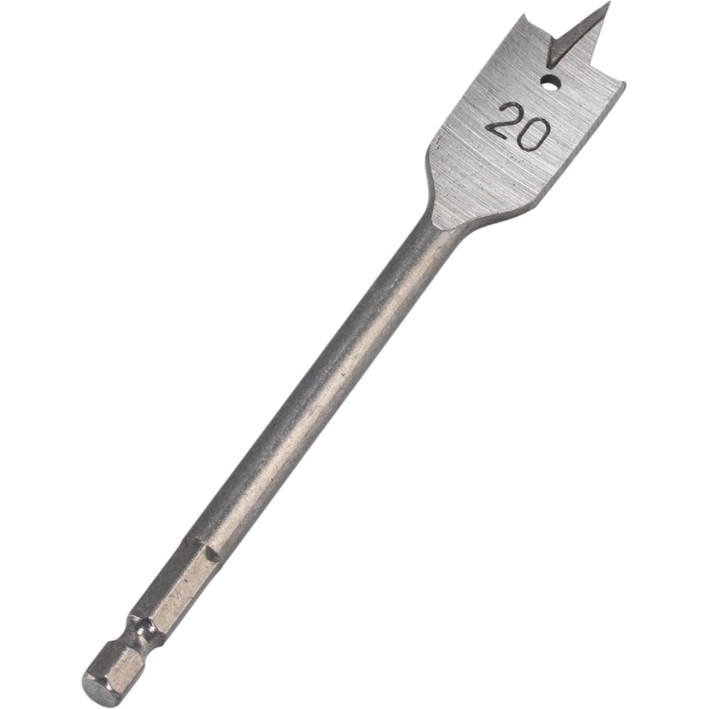 Изображение товара Сверло перовое по дереву Vira 557020 20х152 мм для точных отверстий в древесине