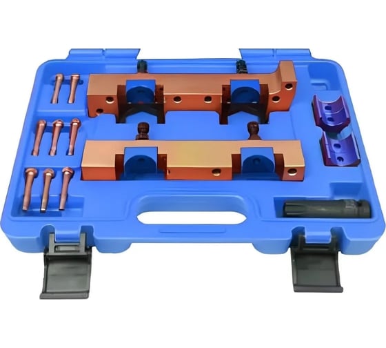 Изображение товара Набор фиксаторов для обслуживания двигателей Rockforce Mercedes-Benz, 15пр. M133 / M270 / M274 , в кейсе RF-40133315