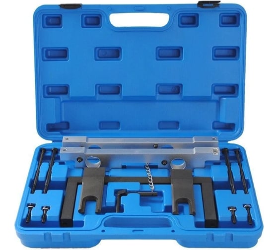 Изображение товара Набор фиксаторов для обслуживания двигателей BMW Rockforce N51, N52, N53, N54 12пр., в кейсе RF-912G5 RF-912G5(15380)