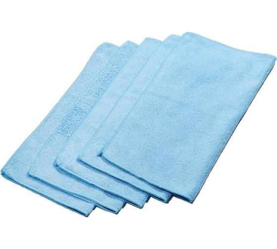 Изображение товара Микрофибра ACG 35x35 см, 220 г, 5 шт./упак., голубая 1014212