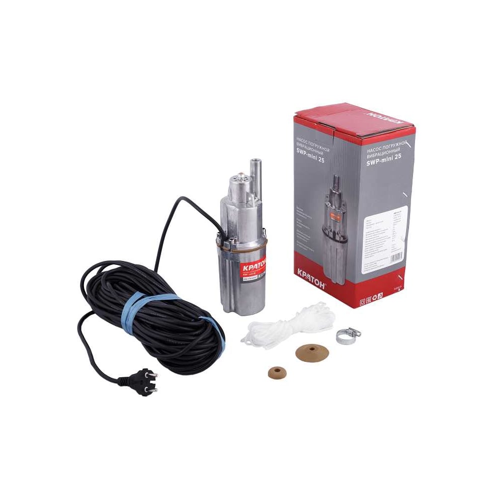 Изображение товара Погружной вибрационный насос Кратон SWP-mini 25 5 04 04 023