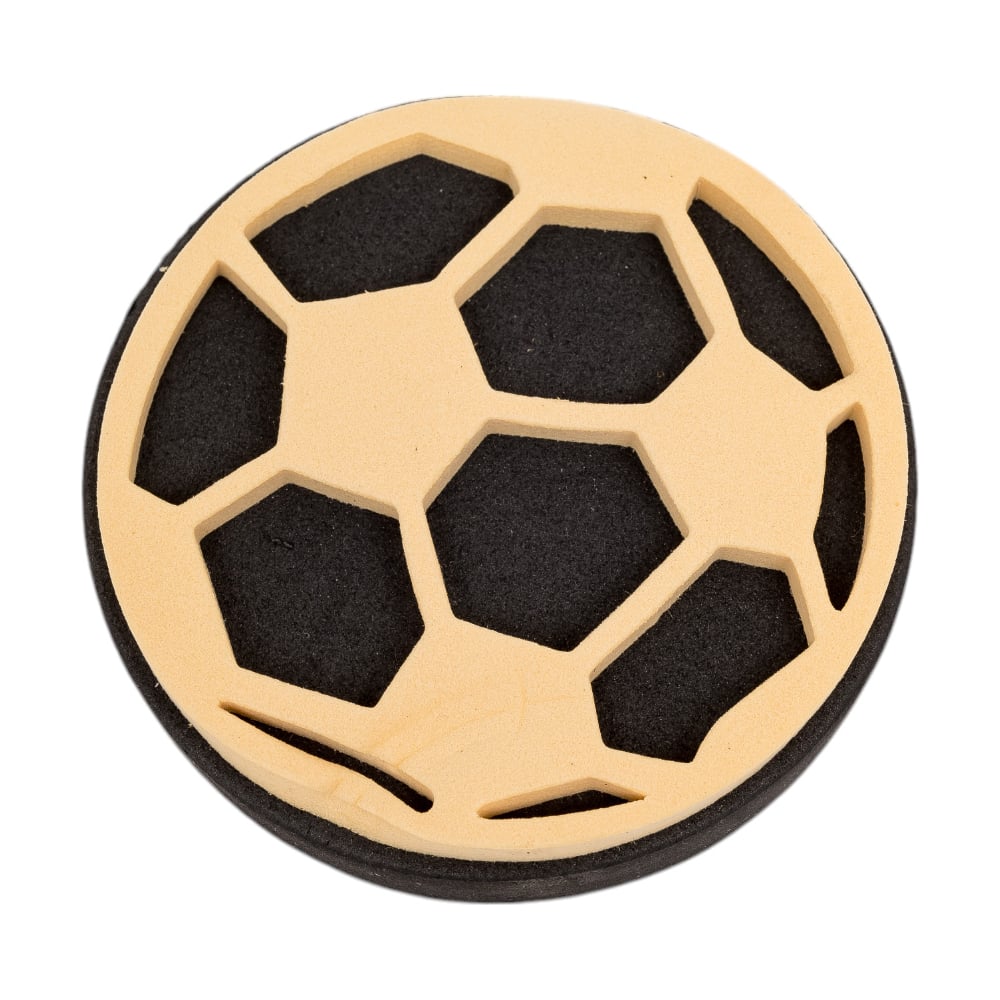 Изображение товара Штамп для декора Korvus эффект футбольный мяч 80х80 мм