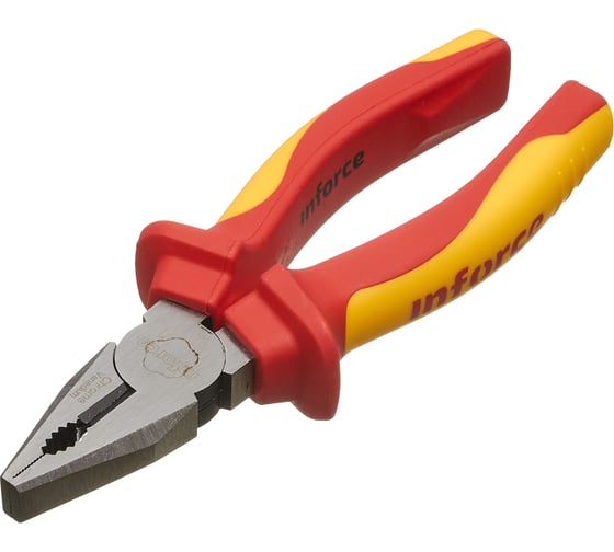 Изображение товара Диэлектрические пассатижи Inforce 160мм 1000В 06-18-18