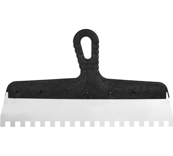 Изображение товара Малярный шпатель Korvus зубчатый, 350 мм, зуб 10x10 мм Лк-00005676