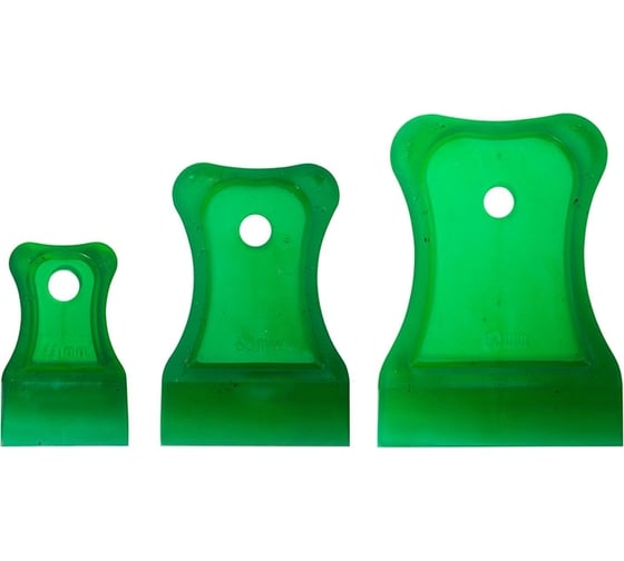 Изображение товара Набор шпателей ПВХ Toolberg 40, 60, 80 мм 90002671230