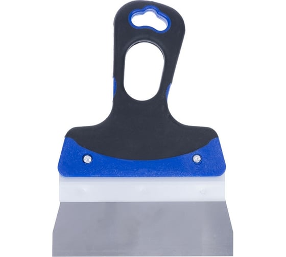 Изображение товара Фасадный шпатель Toolberg нержавеющая сталь, двухкомпонентная ручка, 150 мм Лк-00004766