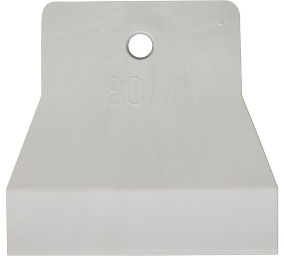 Изображение товара Резиновый шпатель Toolberg белый, 80 мм 90002671268