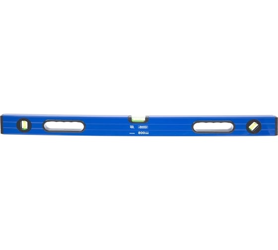 Изображение товара Уровень Toolberg упрочненный, 800 мм, 3 ампулы, с 2 ручками, фрезерованная поверхность 90004898100