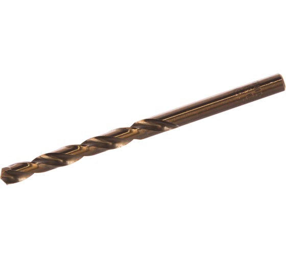 Изображение товара Сверло по металлу легированное кобальтом Р6М5К5 (6х93х57 мм) Кратон 1 05 18 012