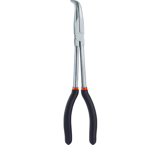 Изображение товара Длинногубцы с удлинёнными рукоятками и загнутыми на 90 градусов носиками BAUM 126-11BN