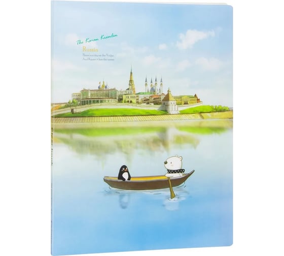 Изображение товара Папка COMIX География на 20 файлов А4 Казань Кремль A7582 KK