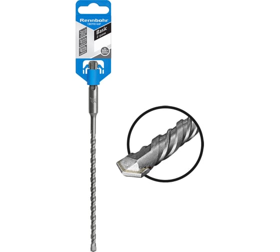 Изображение товара Сверло-бур по бетону Basic SDS+ 12x1000 мм RENNBOHR 691200