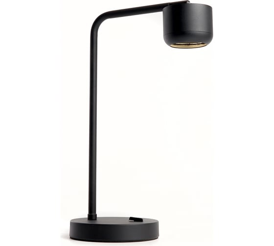 Изображение товара Настольный светильник под лампу FERON DE365 ECHO 12W, 230V, GX53, черный, с антибликовой сеточкой 48404