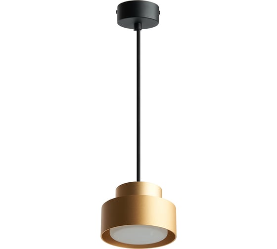 Изображение товара Потолочный светильник FERON HL3678 Barrel AURA levitation 12W, 230V, GX53, золото, на подвесе 1,7 м 48411