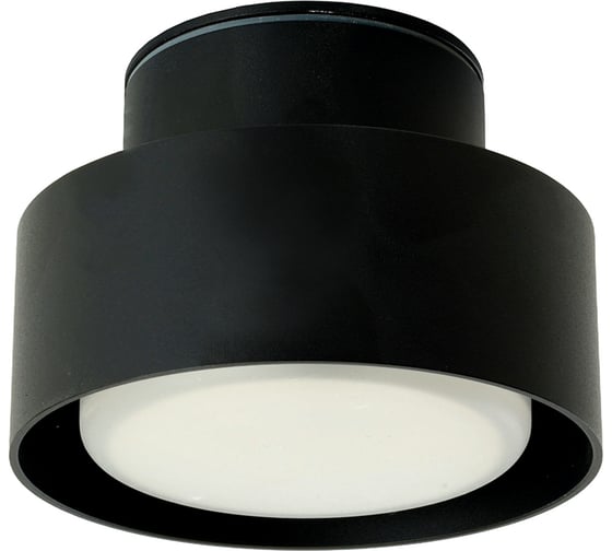 Изображение товара Потолочный светильник FERON HL367 Barrel AURA 12W, 230V, GX53, черный IP20 48406