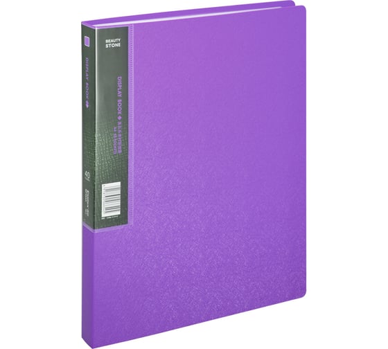 Изображение товара Папка COMIX на 40 файлов А4 сиреневый металлик MF40AK PU